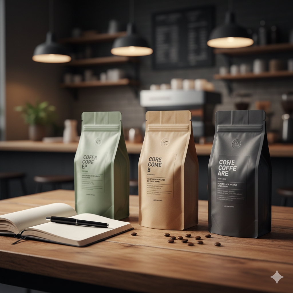 kemasan kopi tagline branding