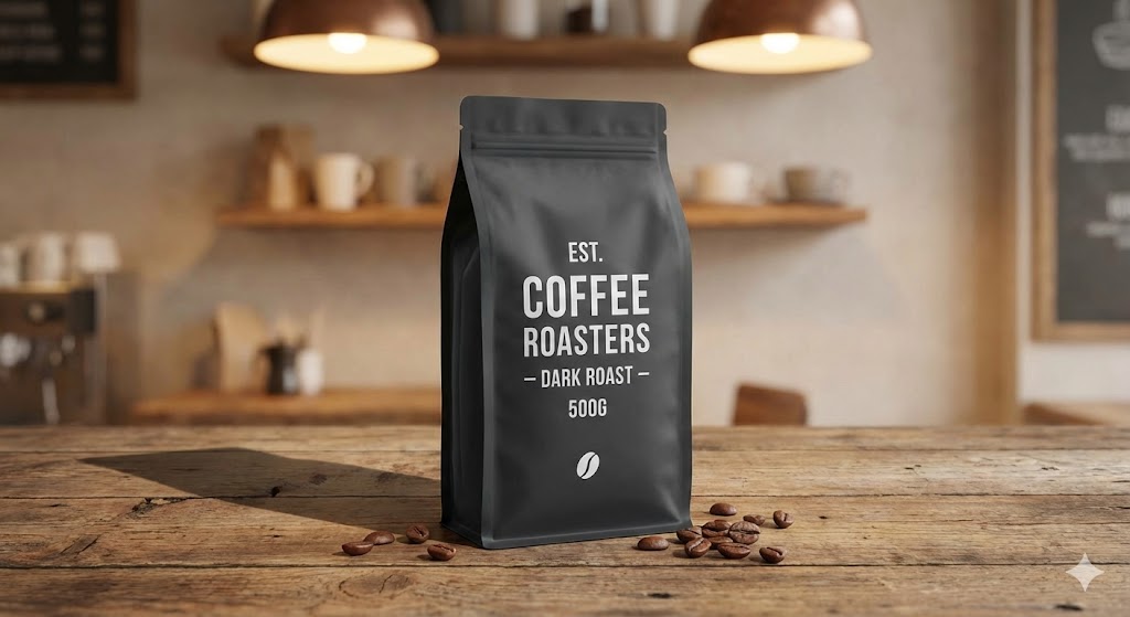 pouch kopi premium monokrom