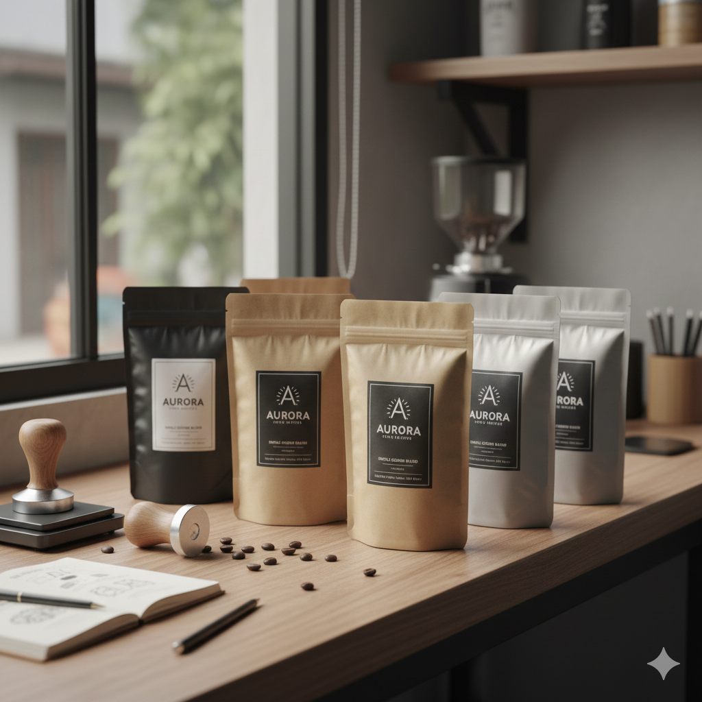 kemasan kopi sablon satuan