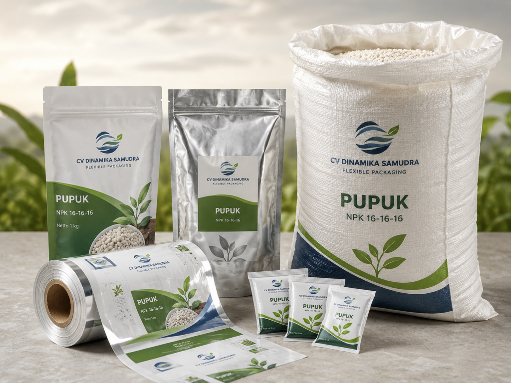 55 kemasan pupuk kedap udara