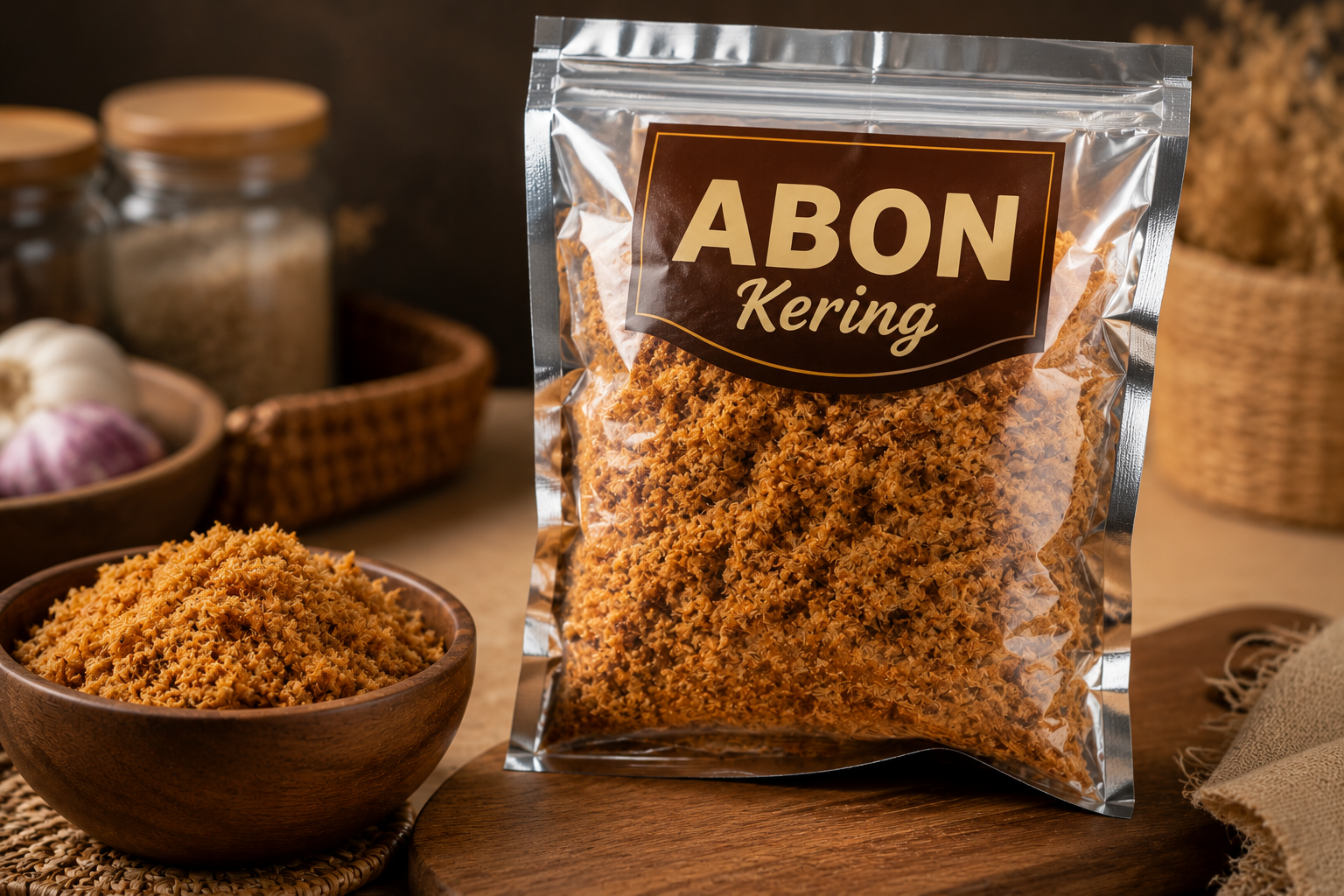 7. Plastik Abon Kering