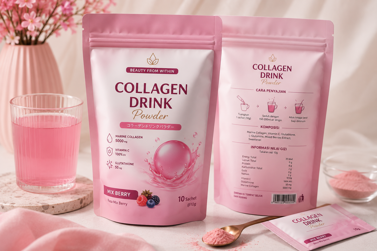 34. Pouch Kolagen Drink