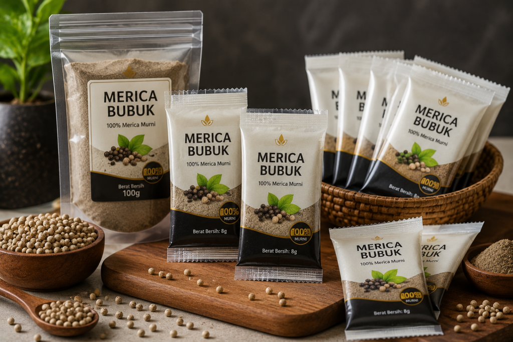 36. Sachet Merica Bubuk