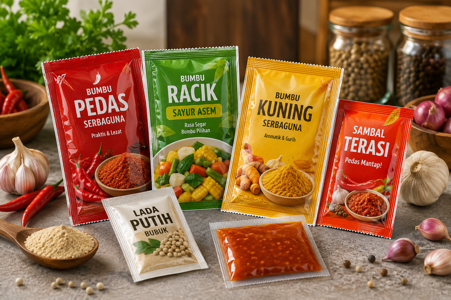 4. Sachet Bumbu Dapur